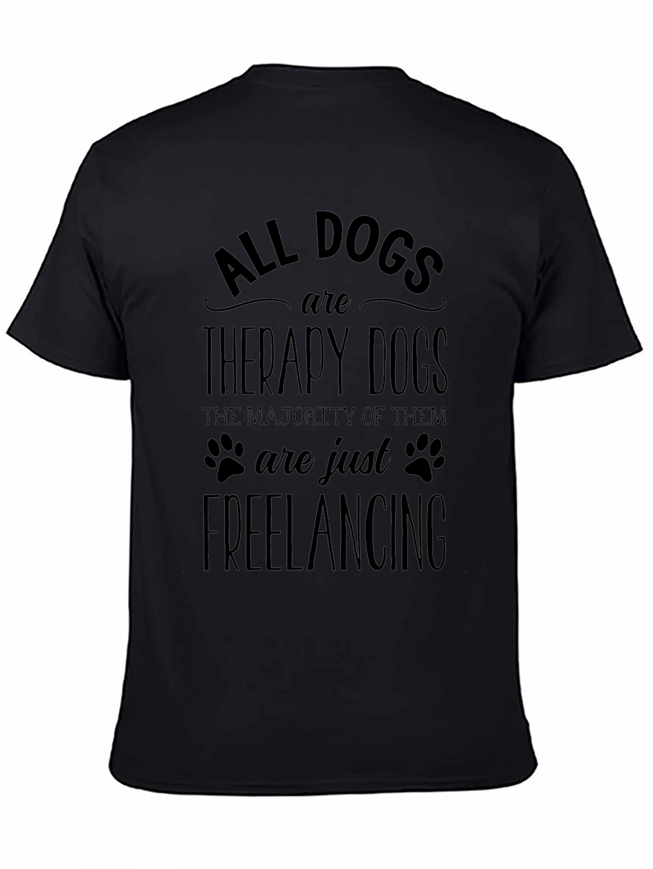 All Dogs are Therapy Dogs Graphic Tee