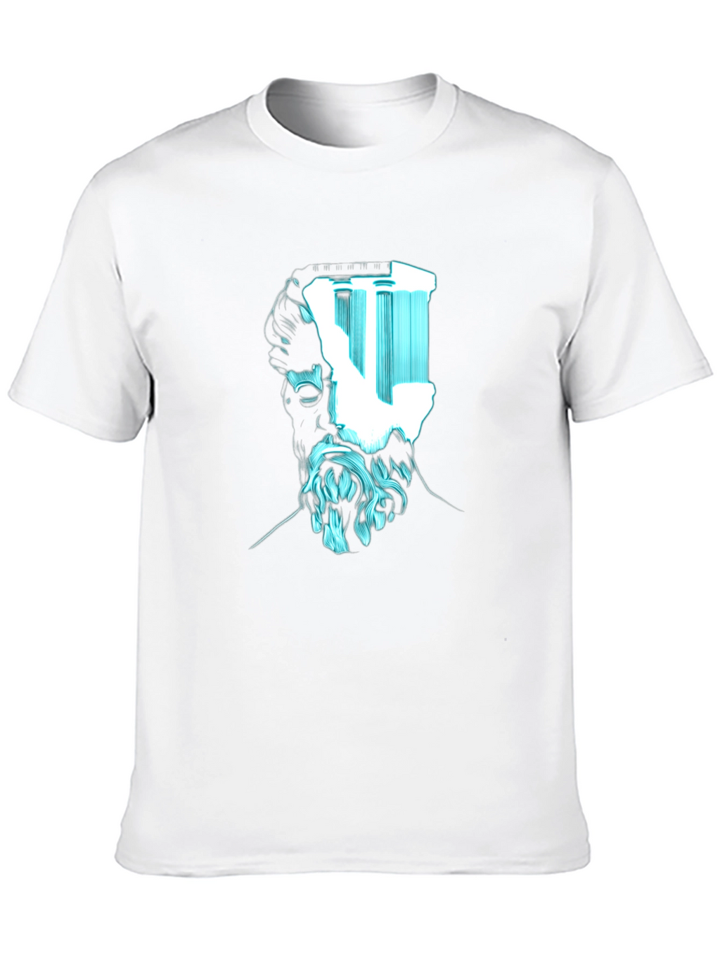 Modern Philosopher Graphic Tee - Black