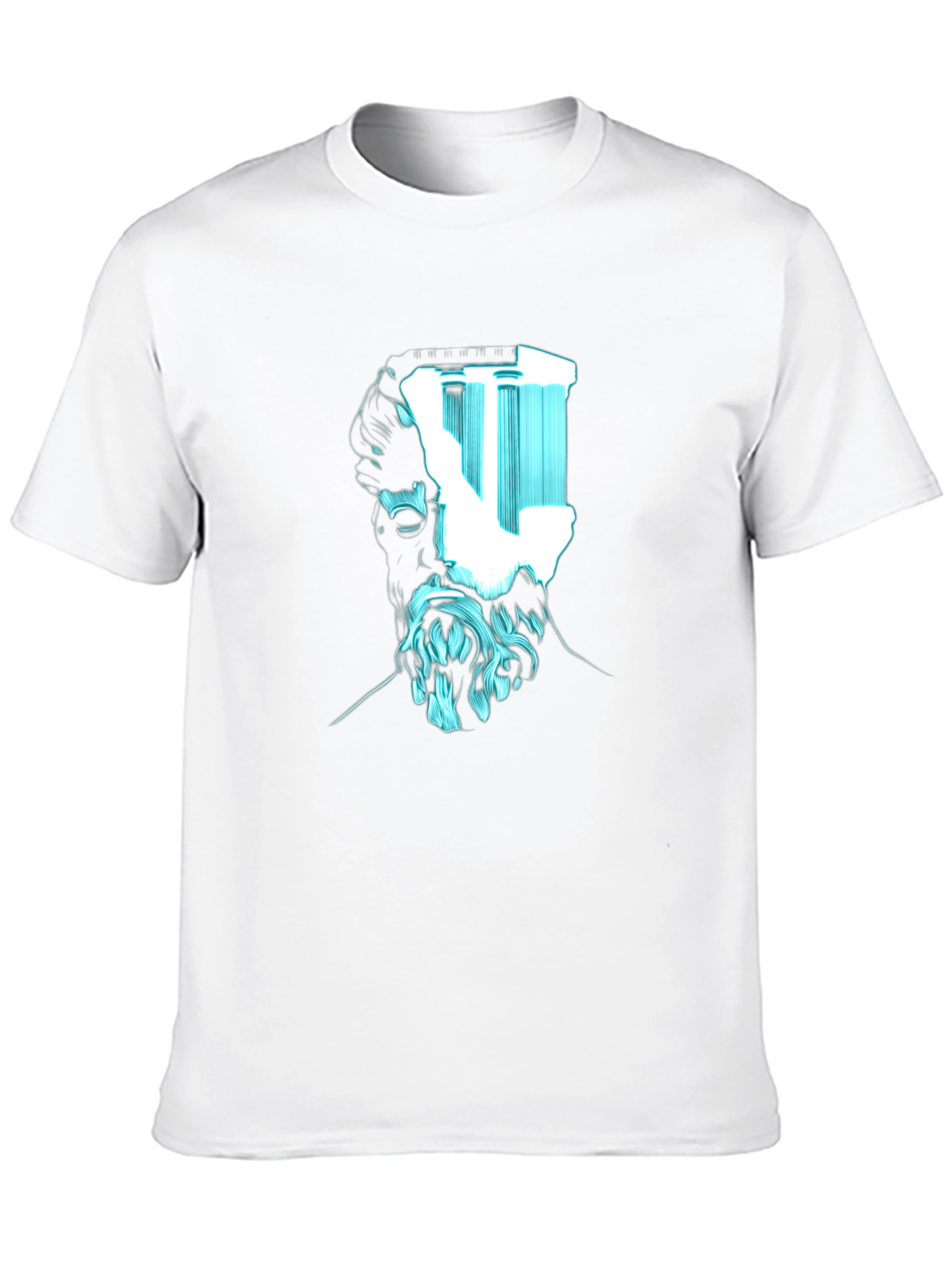 Modern Philosopher Graphic Tee - Black