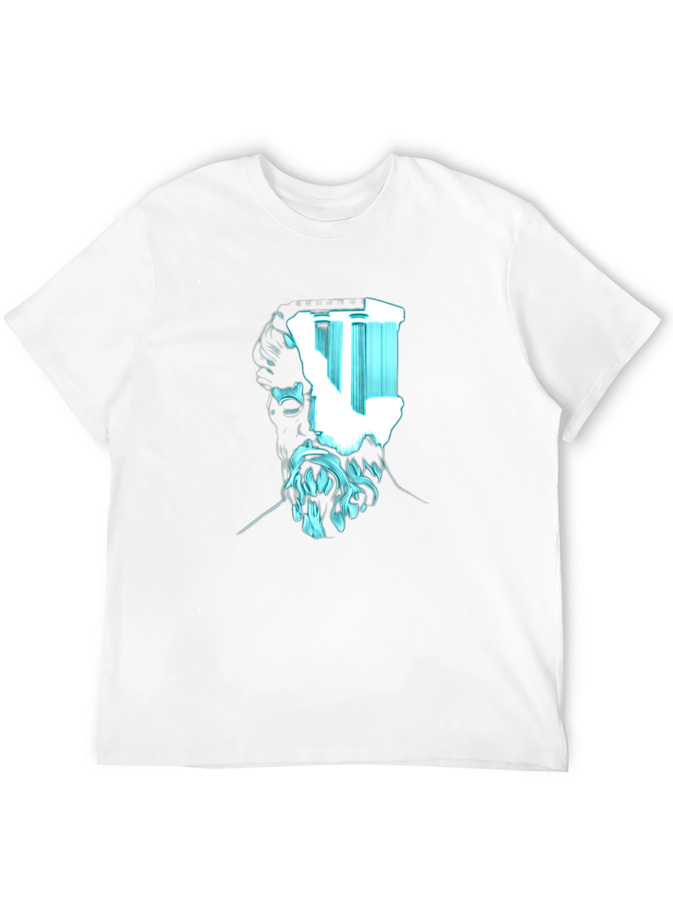 Modern Philosopher Graphic Tee - Black