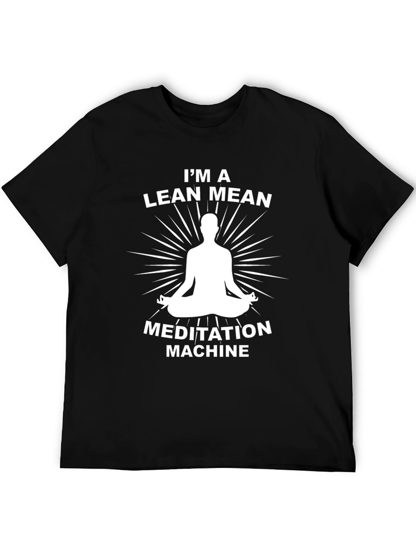 Lean Mean Meditation Machine Graphic Tee