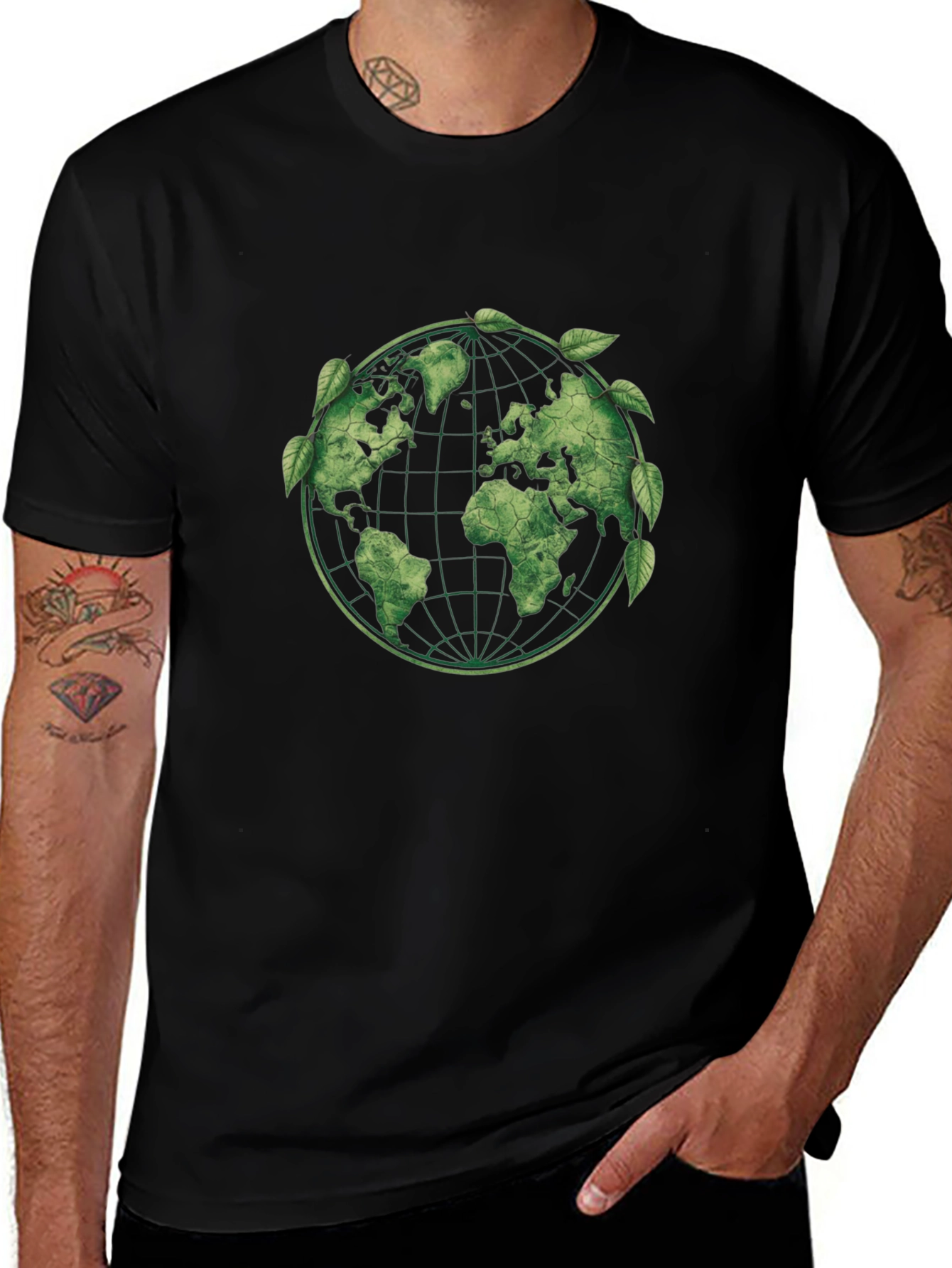 Eco Earth Tee - Organic Planet T-Shirt