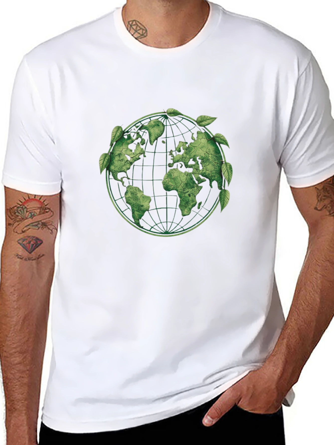 Eco Earth Tee - Organic Planet T-Shirt