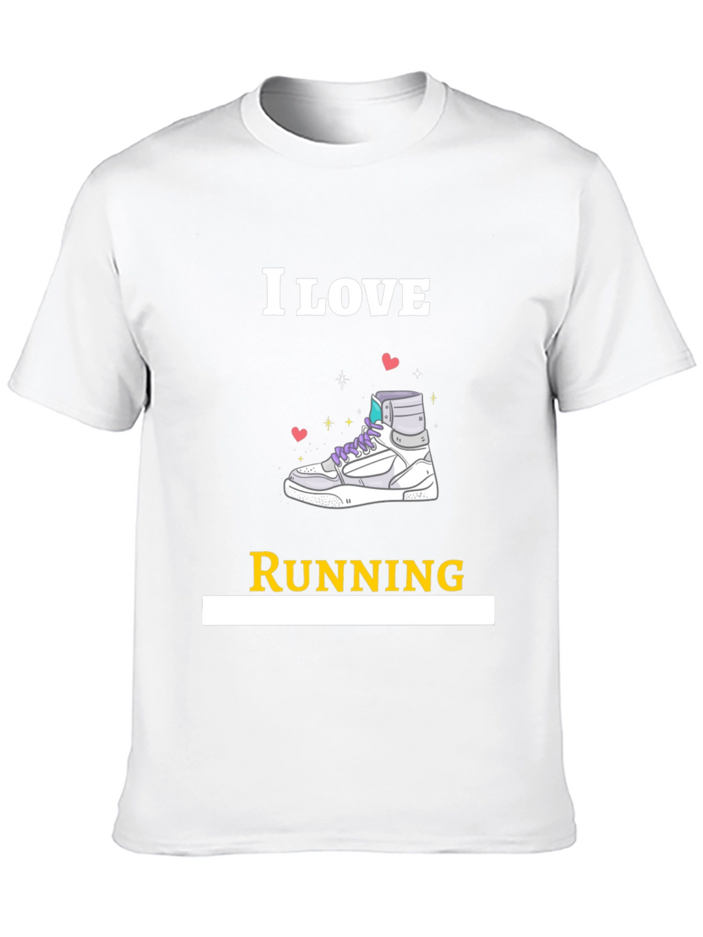 I Love Running Graphic T-Shirt