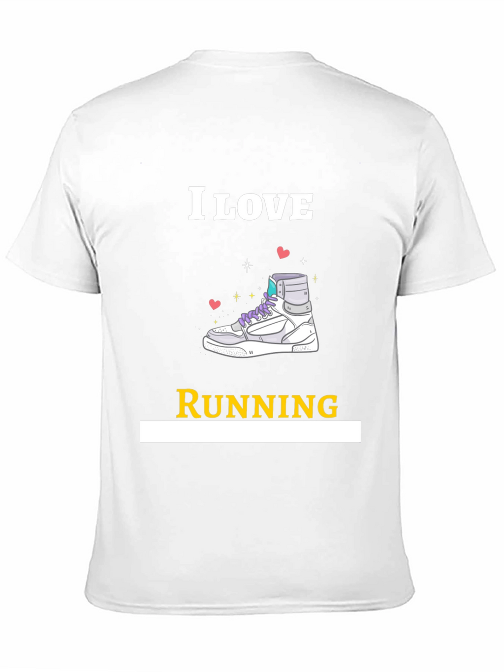 I Love Running Graphic T-Shirt