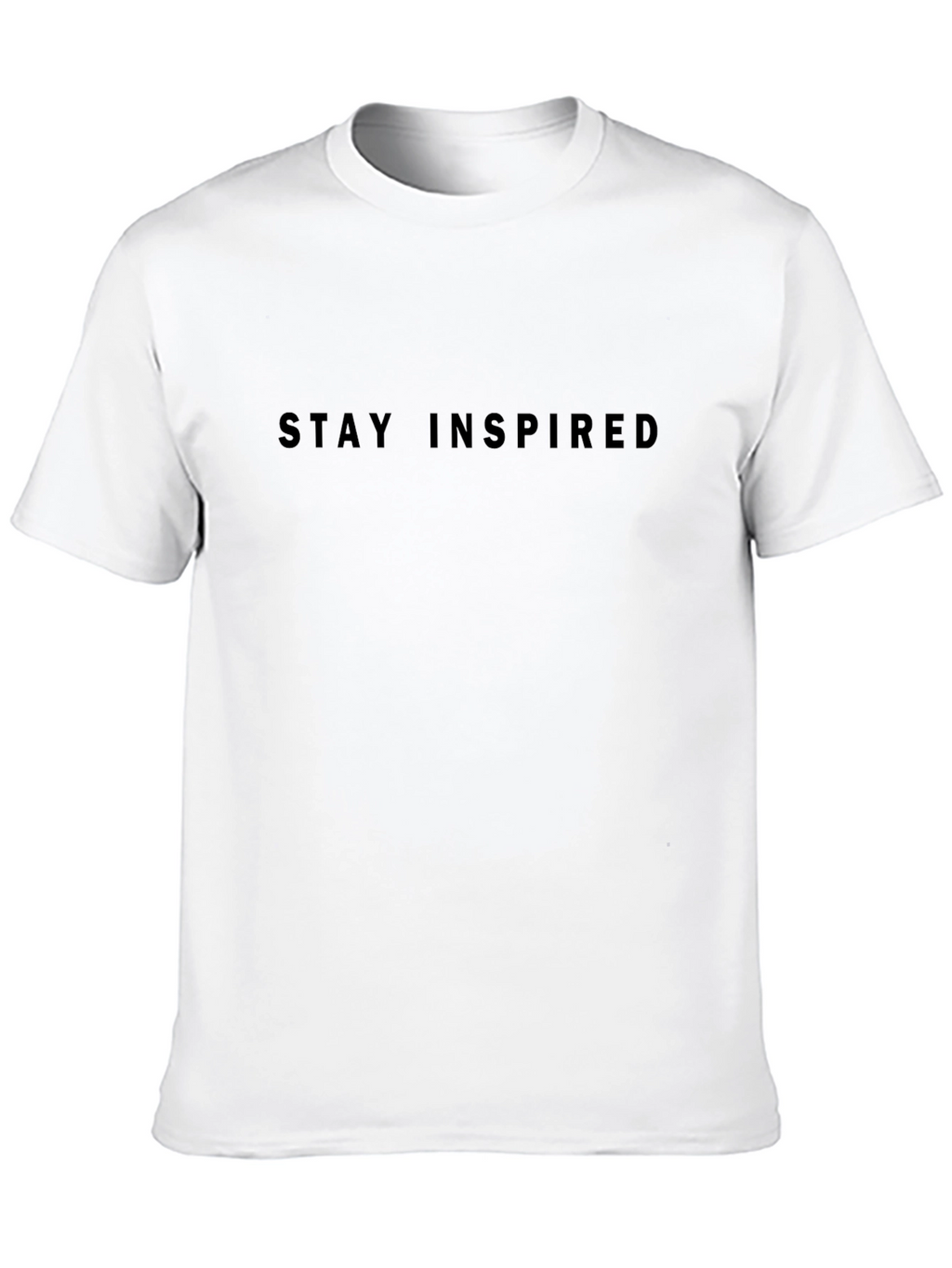 Stay Inspired Black T-Shirt