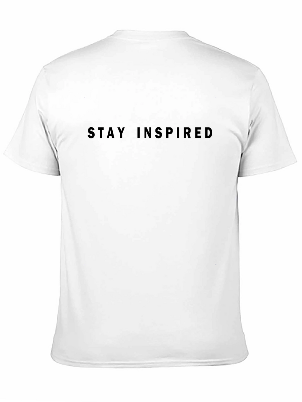 Stay Inspired Black T-Shirt