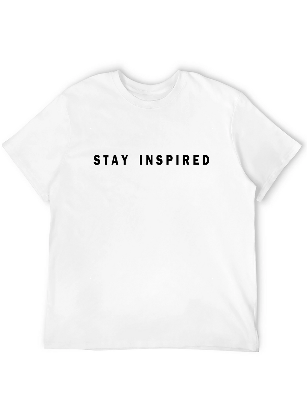 Stay Inspired Black T-Shirt