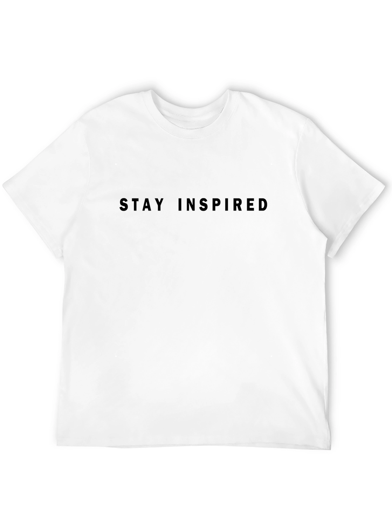 Stay Inspired Black T-Shirt