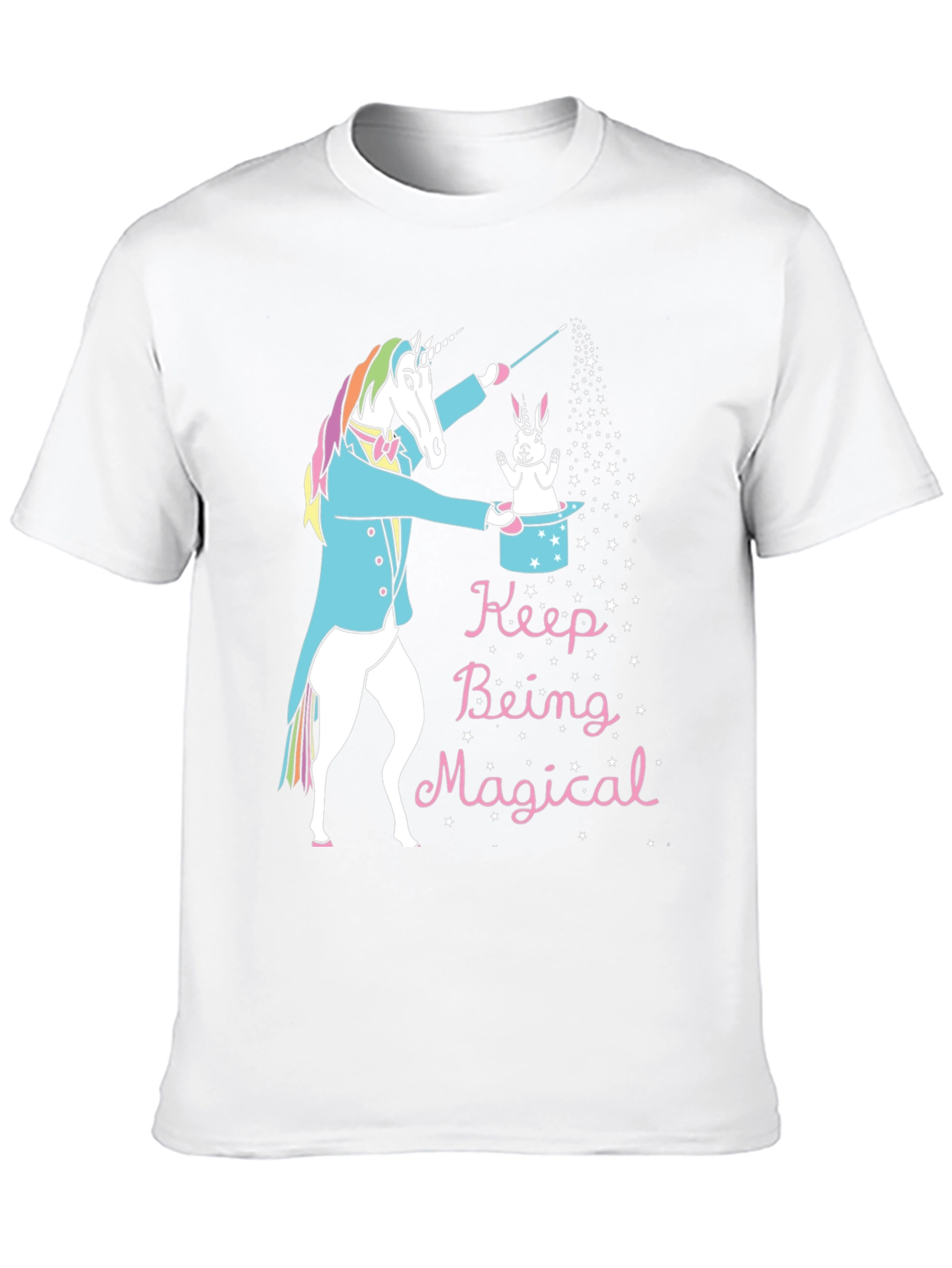 Magical Unicorn Rabbit Graphic Tee