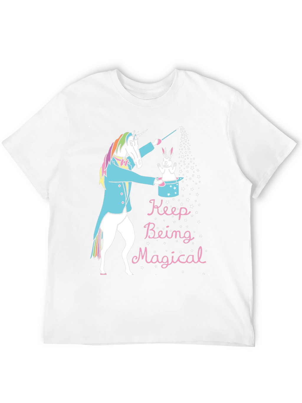 Magical Unicorn Rabbit Graphic Tee