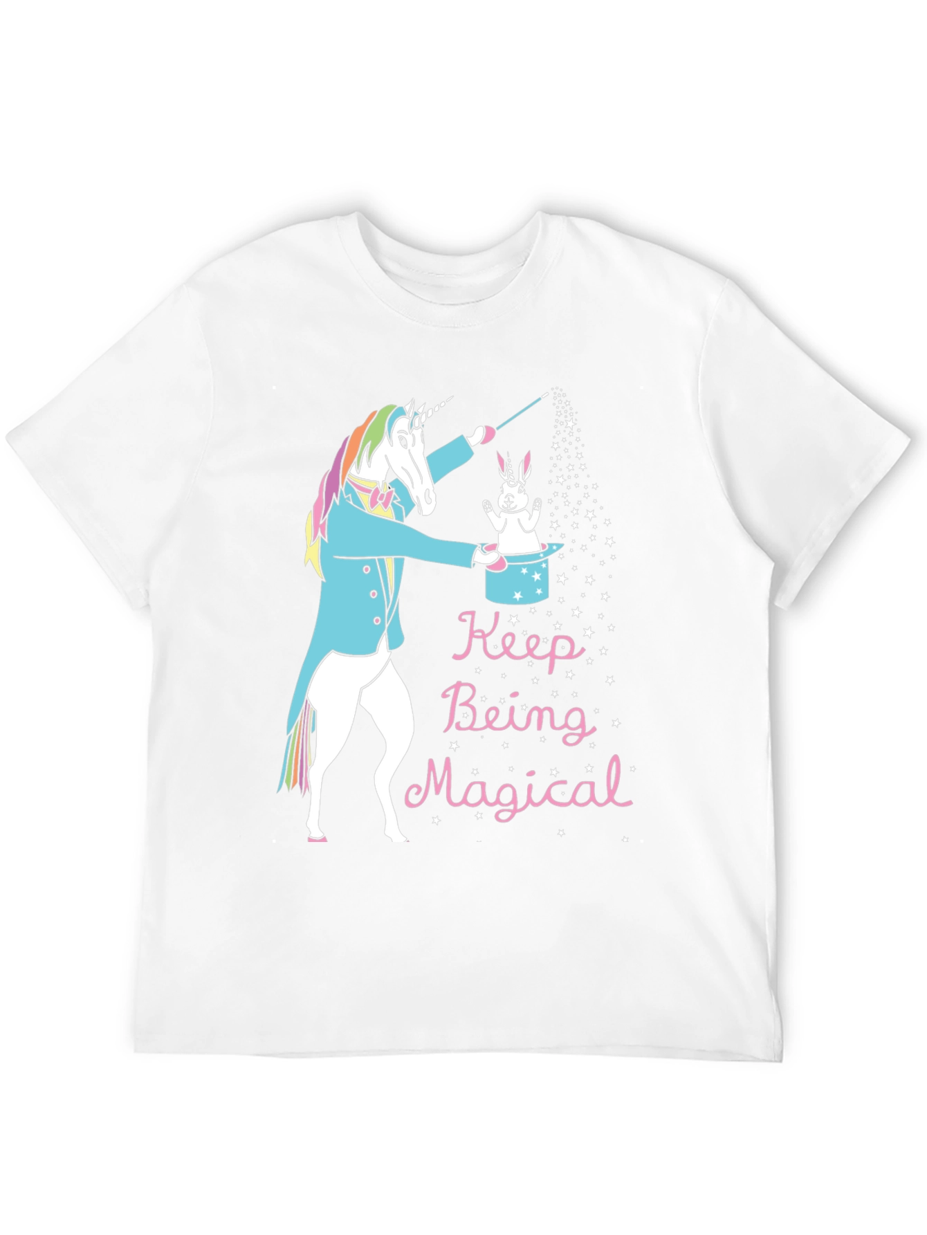 Magical Unicorn Rabbit Graphic Tee