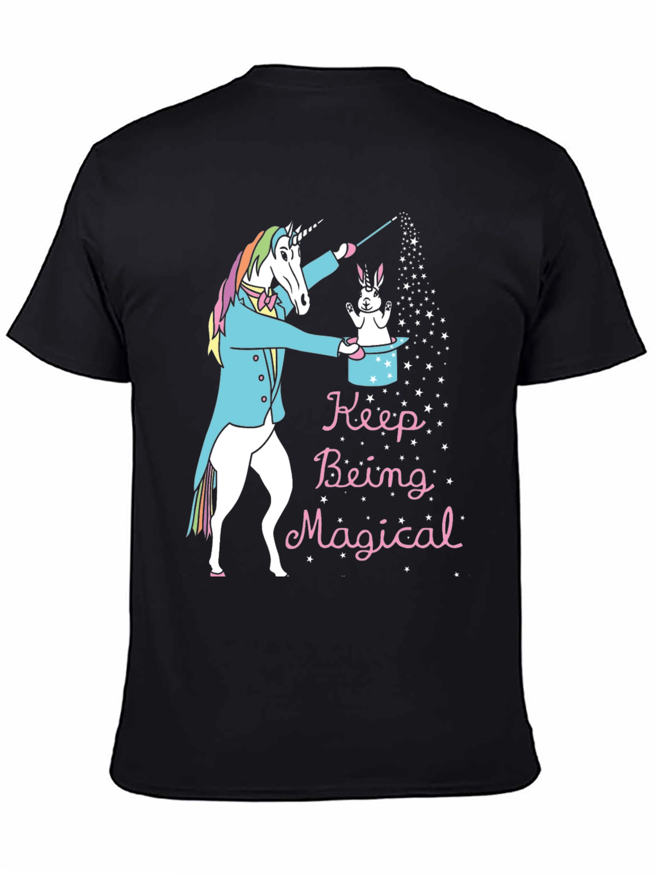 Magical Unicorn Rabbit Graphic Tee