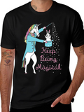 Magical Unicorn Rabbit Graphic Tee