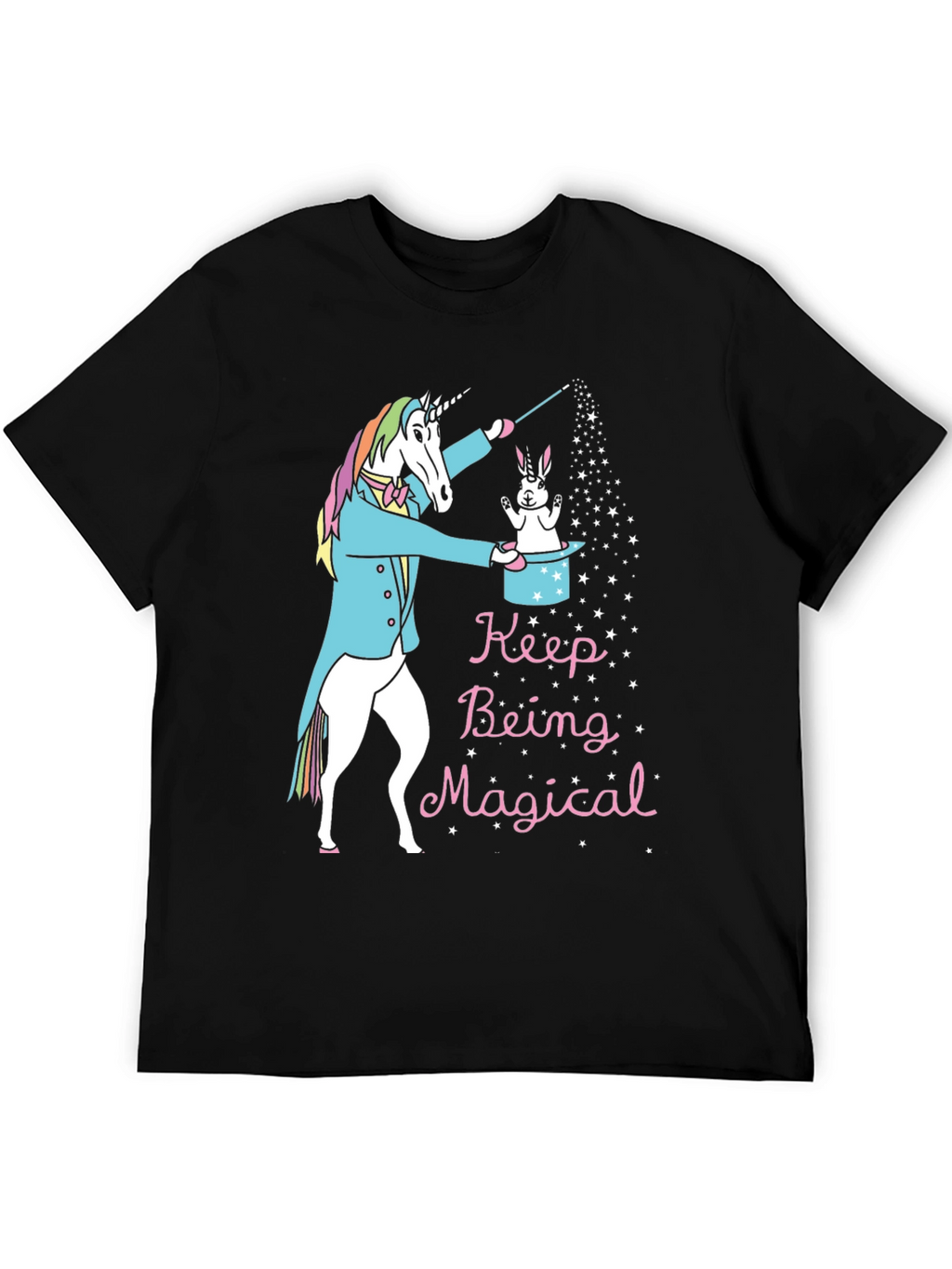 Magical Unicorn Rabbit Graphic Tee