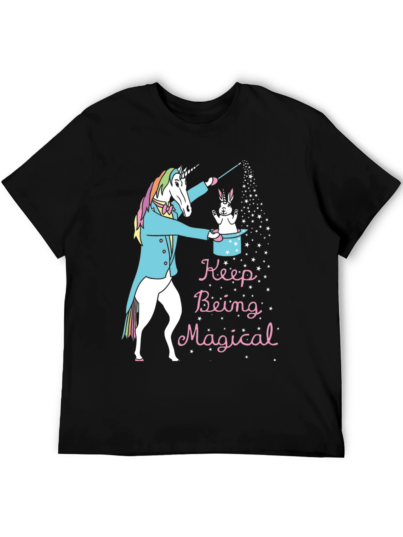 Magical Unicorn Rabbit Graphic Tee