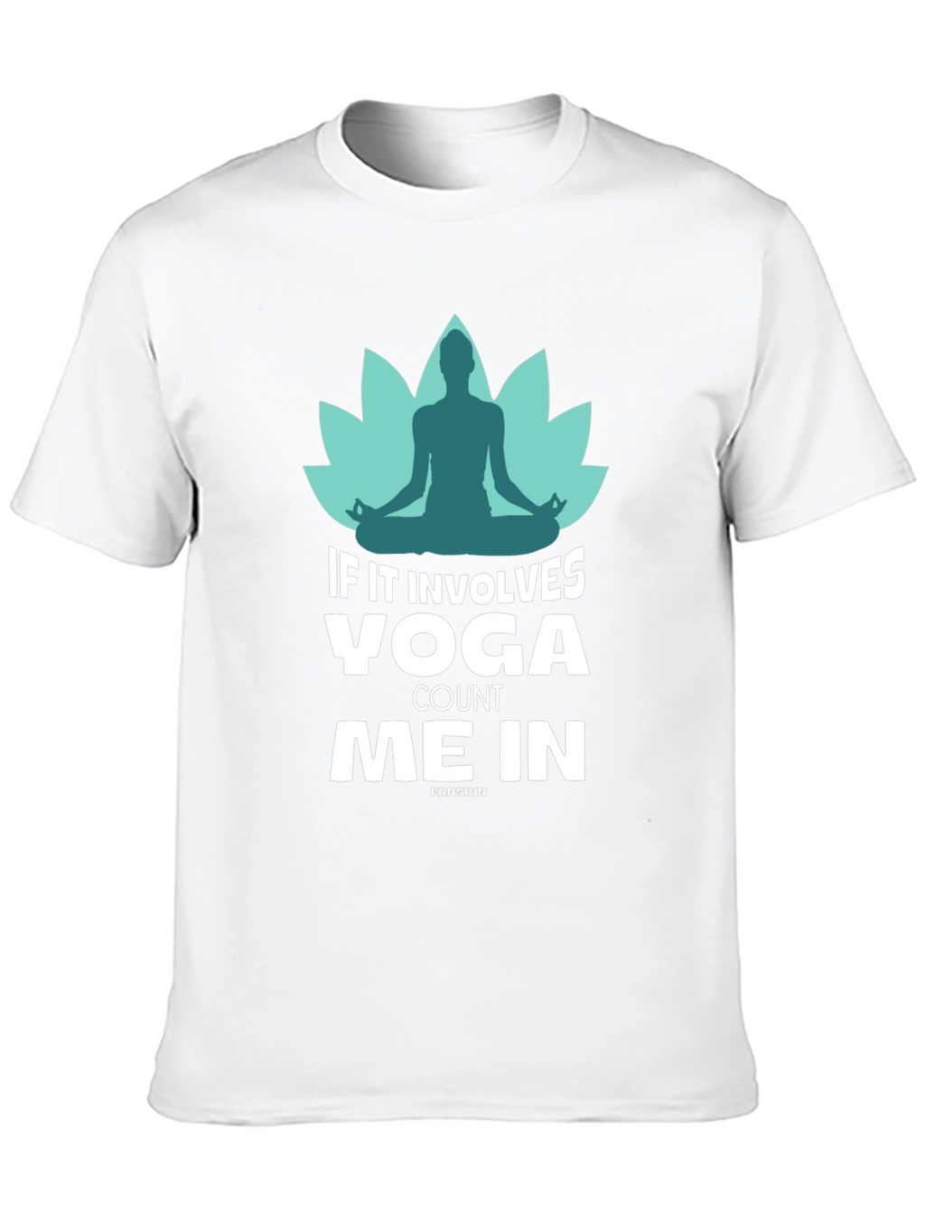 Yoga Count Me In Black T-Shirt