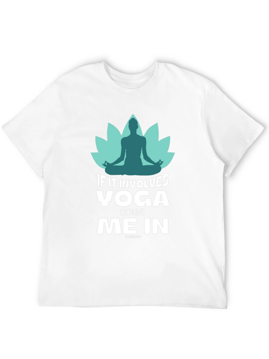 Yoga Count Me In Black T-Shirt