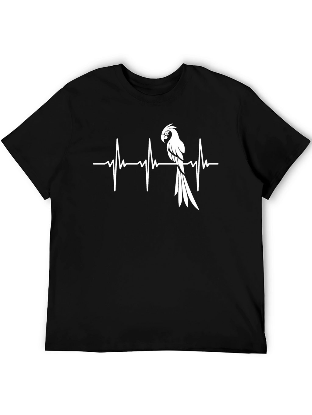 Parrot Lifeline T-Shirt - Novelty Bird Lover Tee