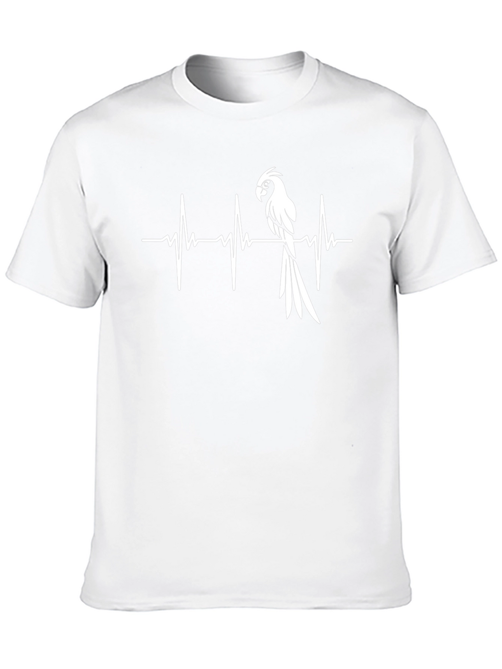 Parrot Lifeline T-Shirt - Novelty Bird Lover Tee