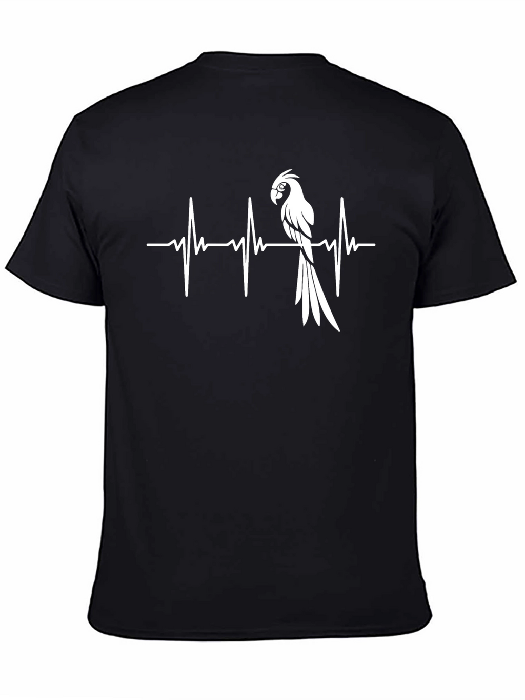 Parrot Lifeline T-Shirt - Novelty Bird Lover Tee