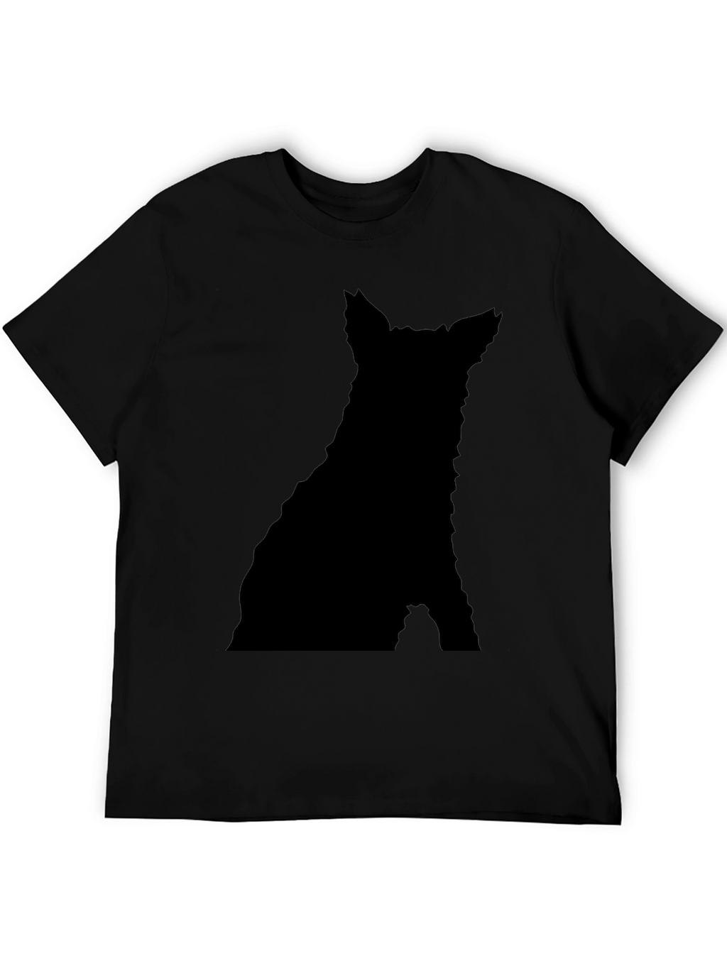 Black Dog Silhouette T-Shirt