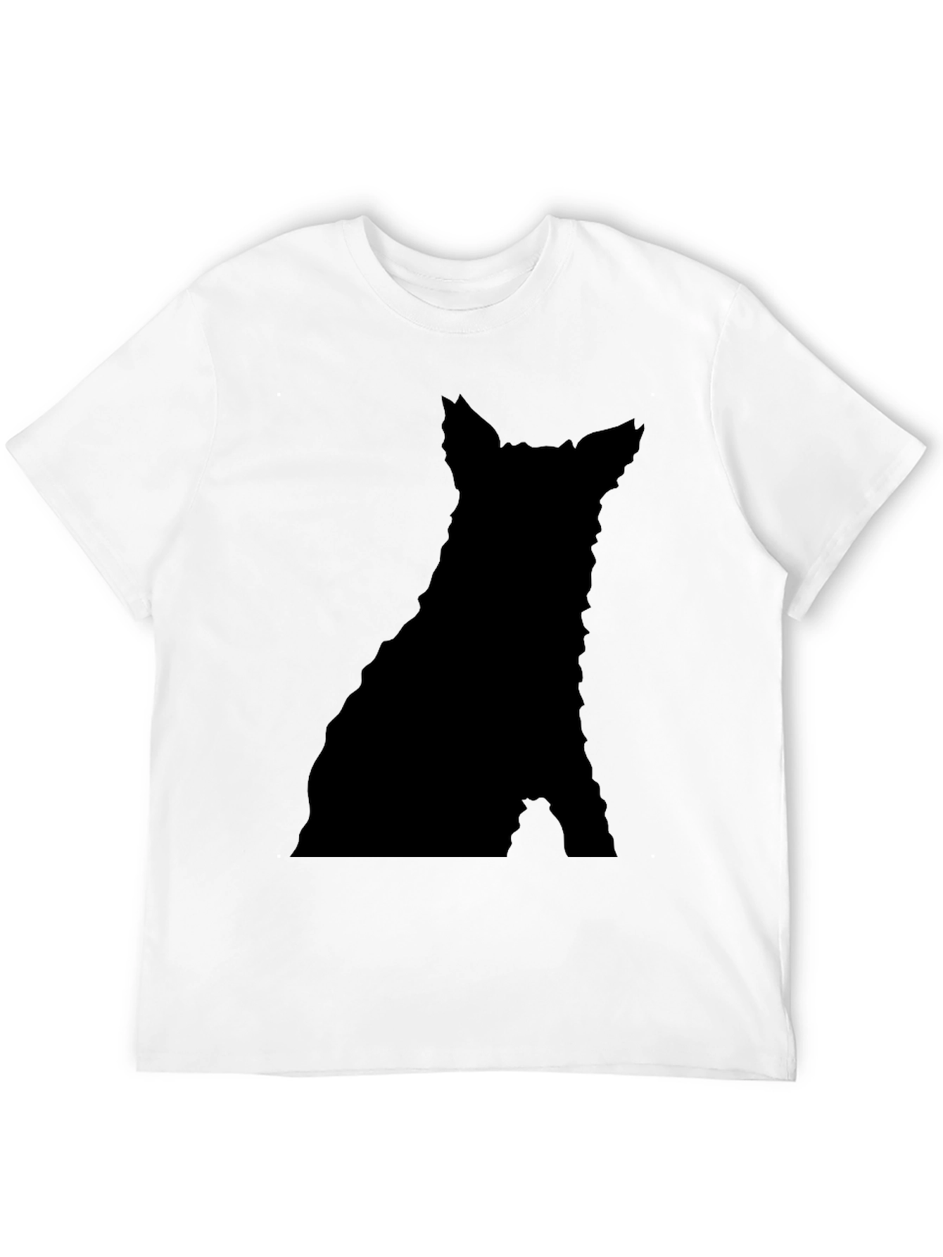 Black Dog Silhouette T-Shirt