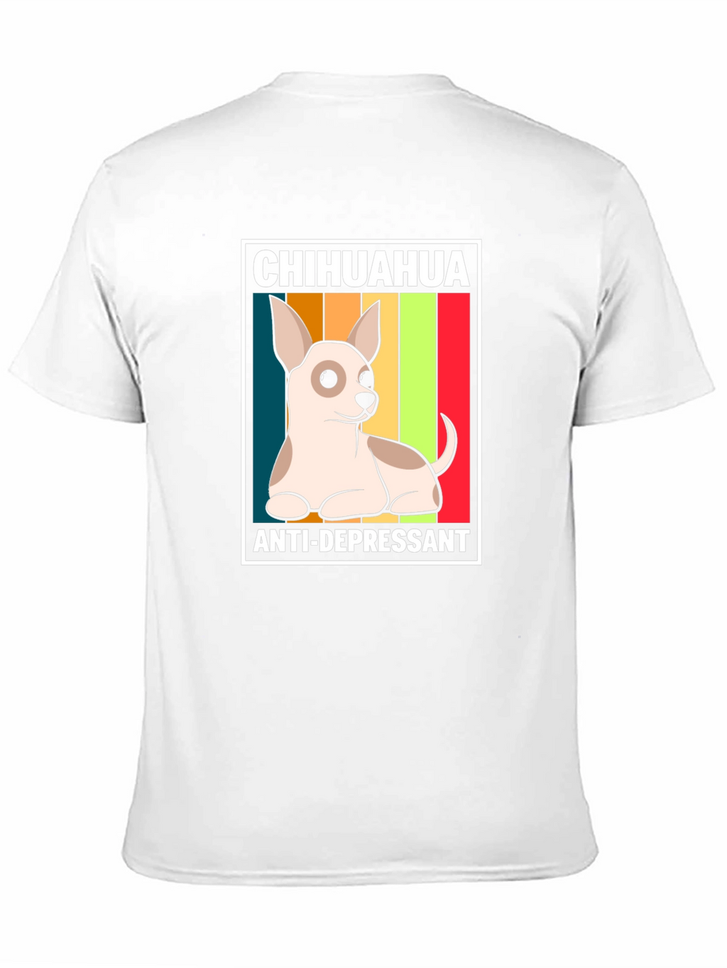Chihuahua Anti-Depressant Graphic T-Shirt