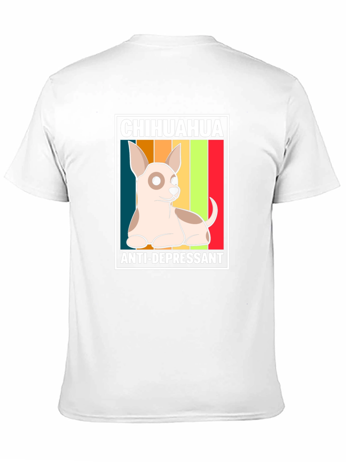 Chihuahua Anti-Depressant Graphic T-Shirt