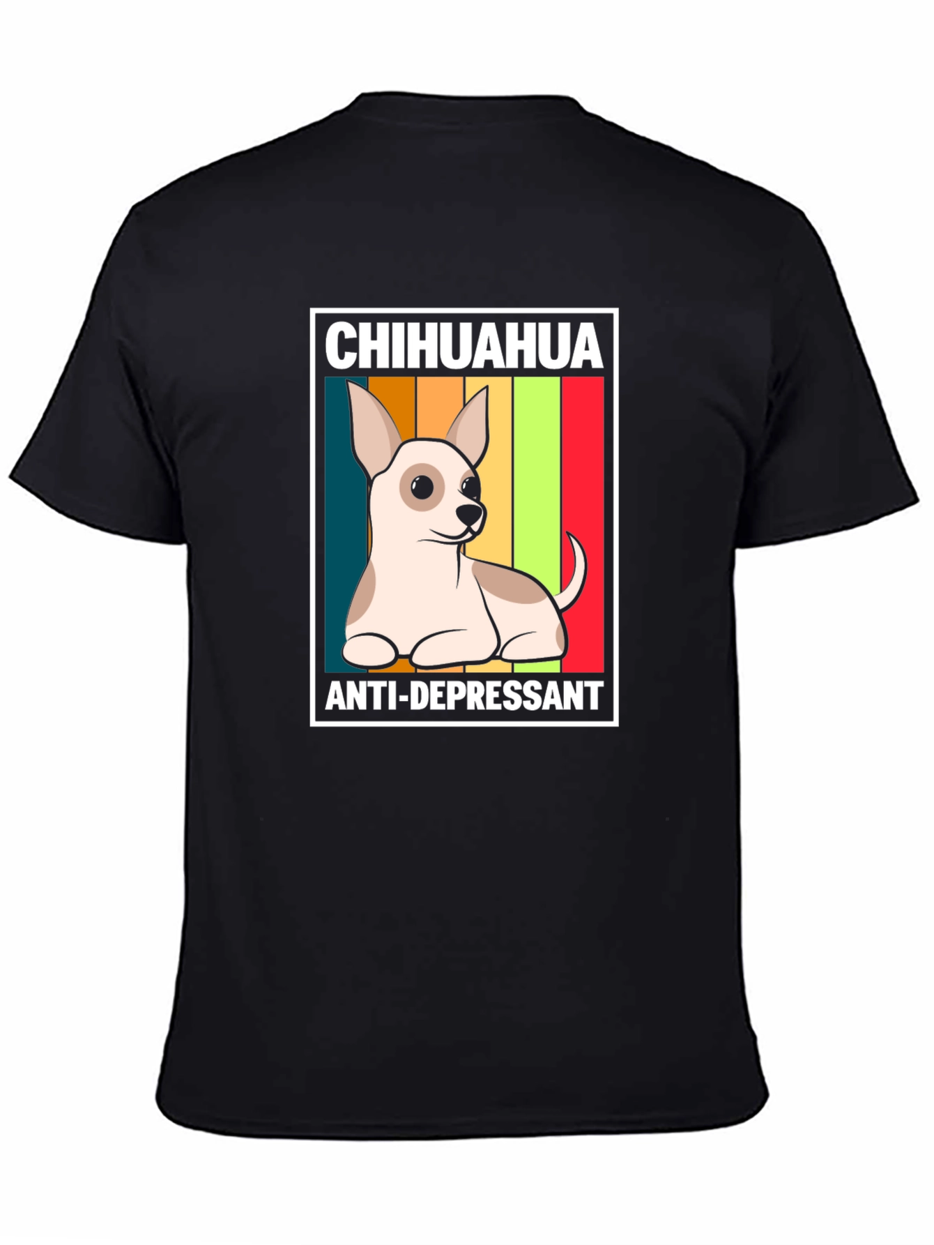 Chihuahua Anti-Depressant Graphic T-Shirt