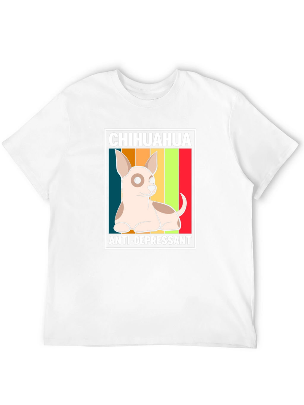 Chihuahua Anti-Depressant Graphic T-Shirt