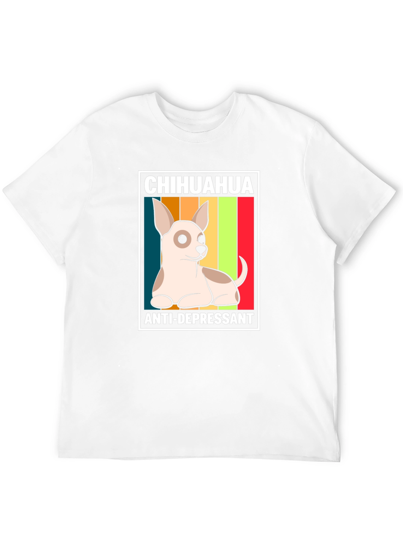 Chihuahua Anti-Depressant Graphic T-Shirt