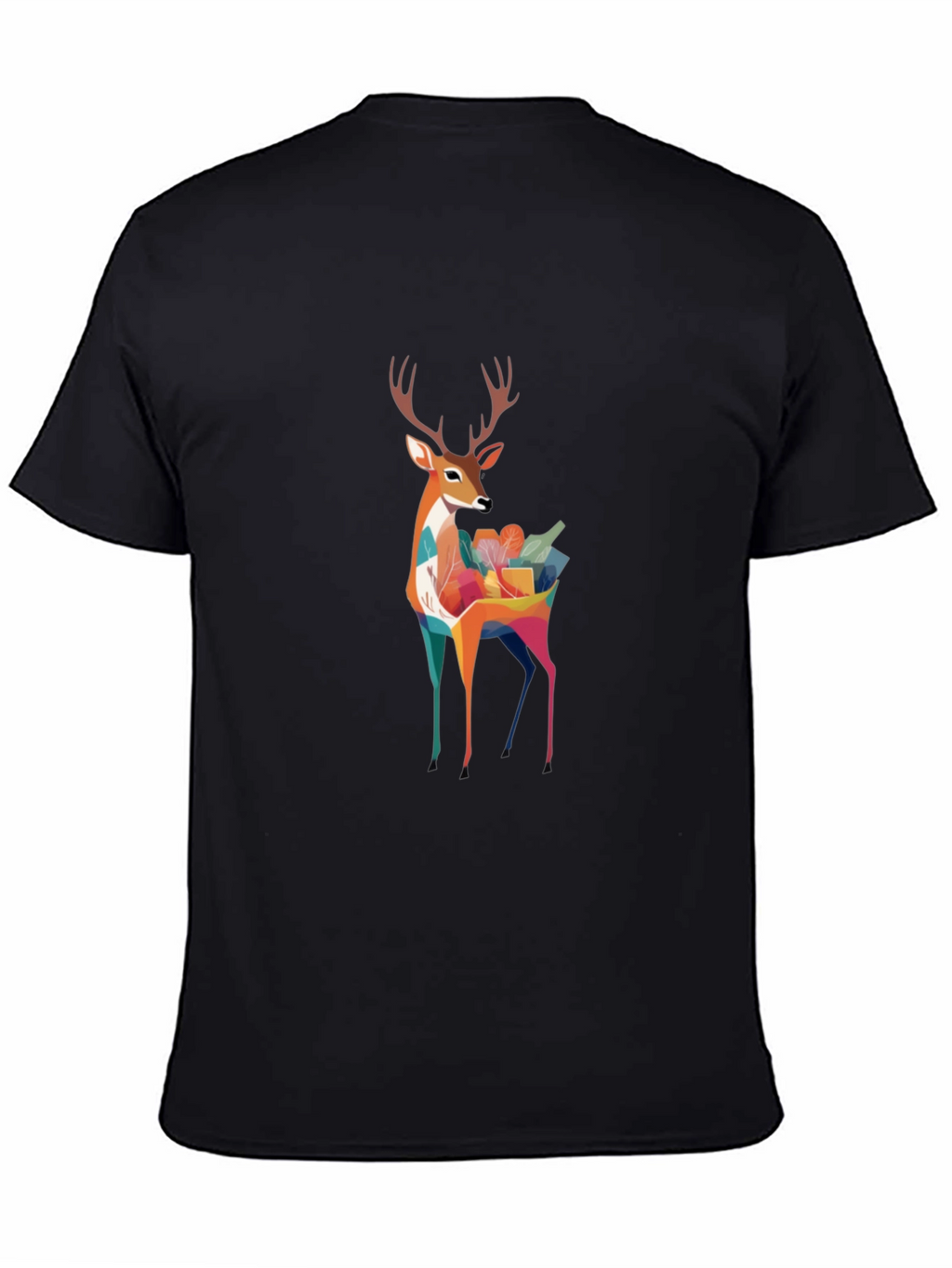 Deer With Gifts Graphic T-Shirt