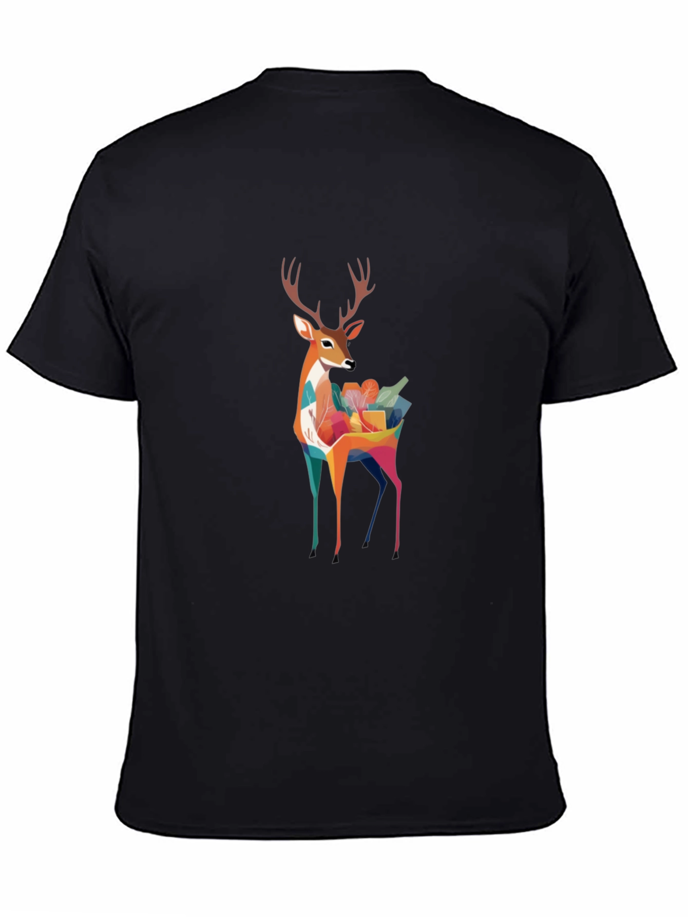 Deer With Gifts Graphic T-Shirt