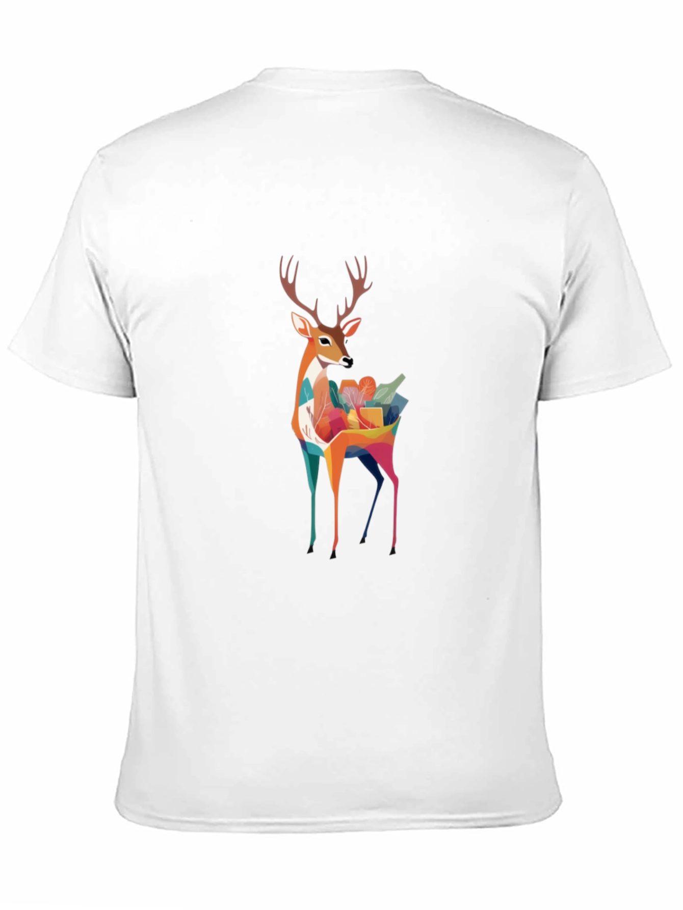 Deer With Gifts Graphic T-Shirt