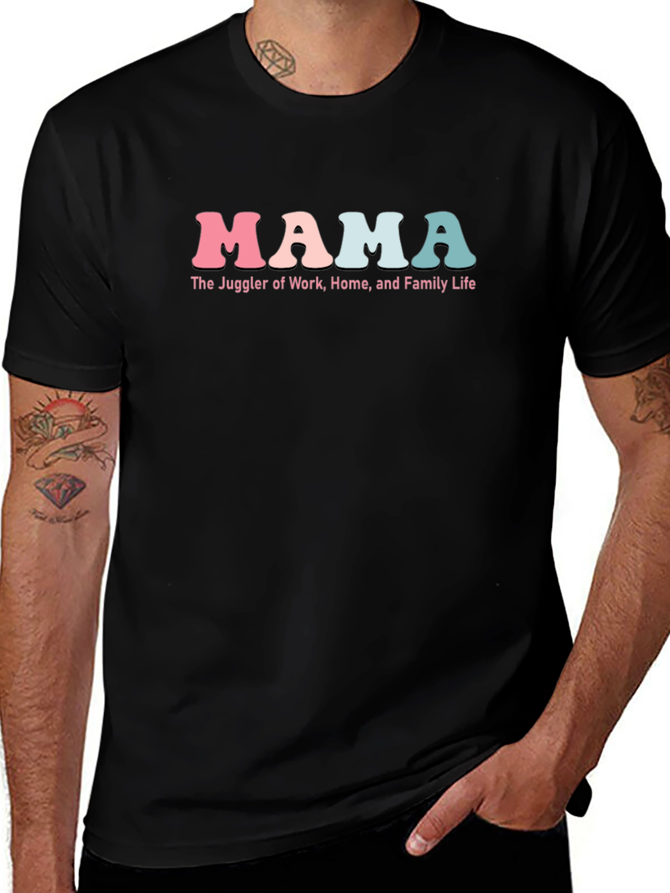 Mama Juggler Graphic T-Shirt - Mom Life Tee