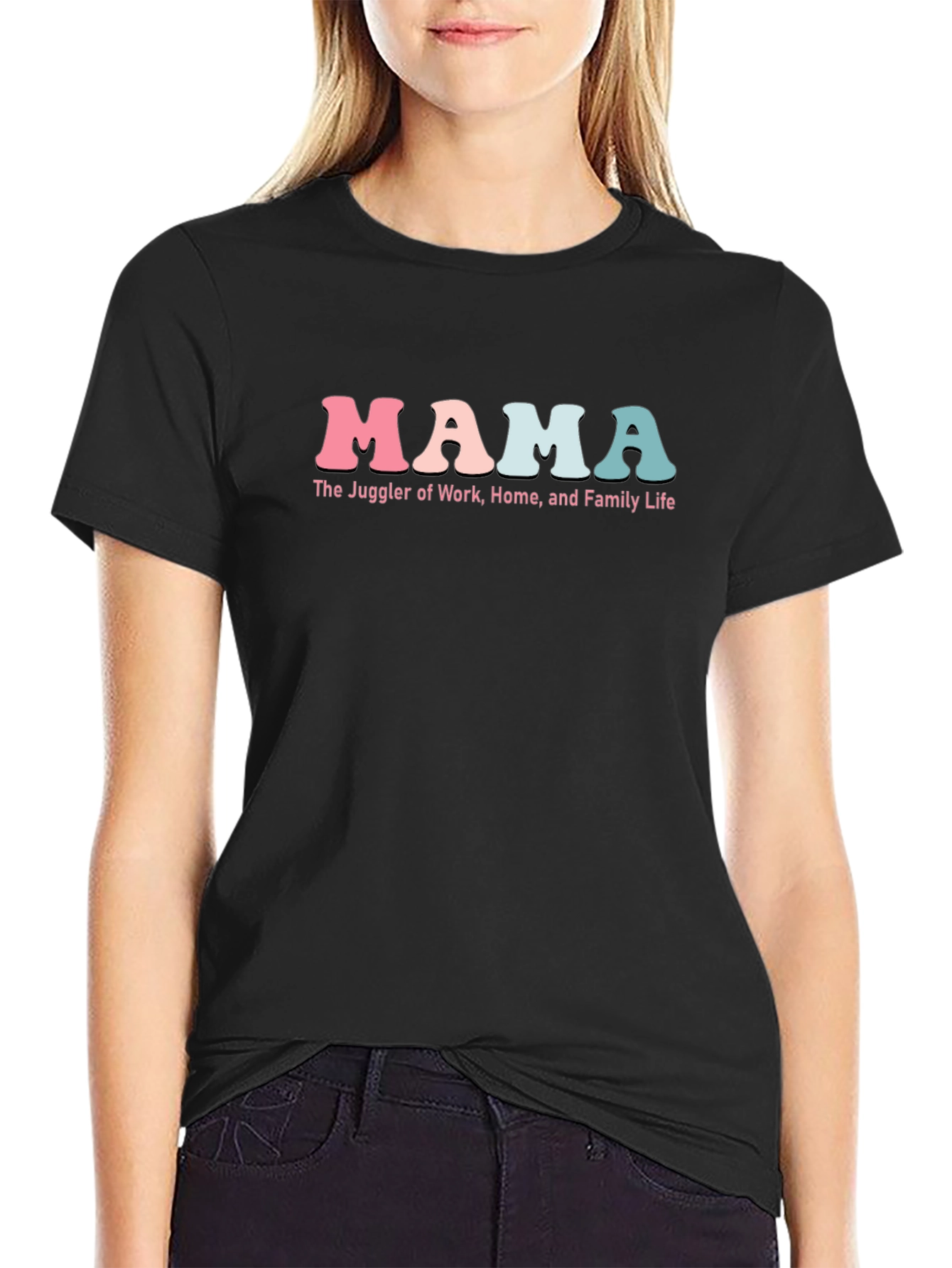 Mama Juggler Graphic T-Shirt - Mom Life Tee