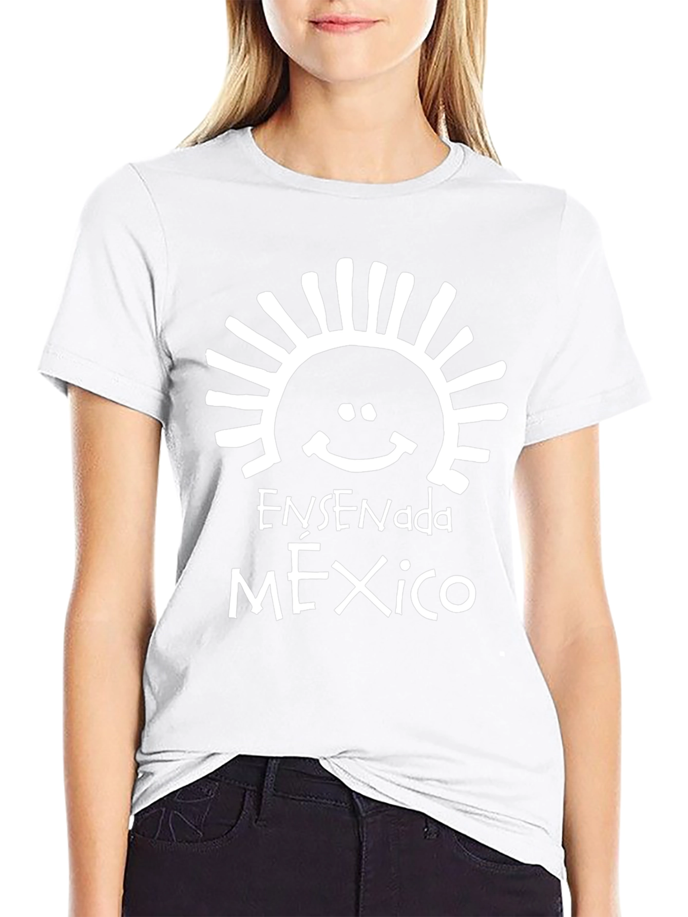 Ensenada Mexico Black Graphic T-Shirt