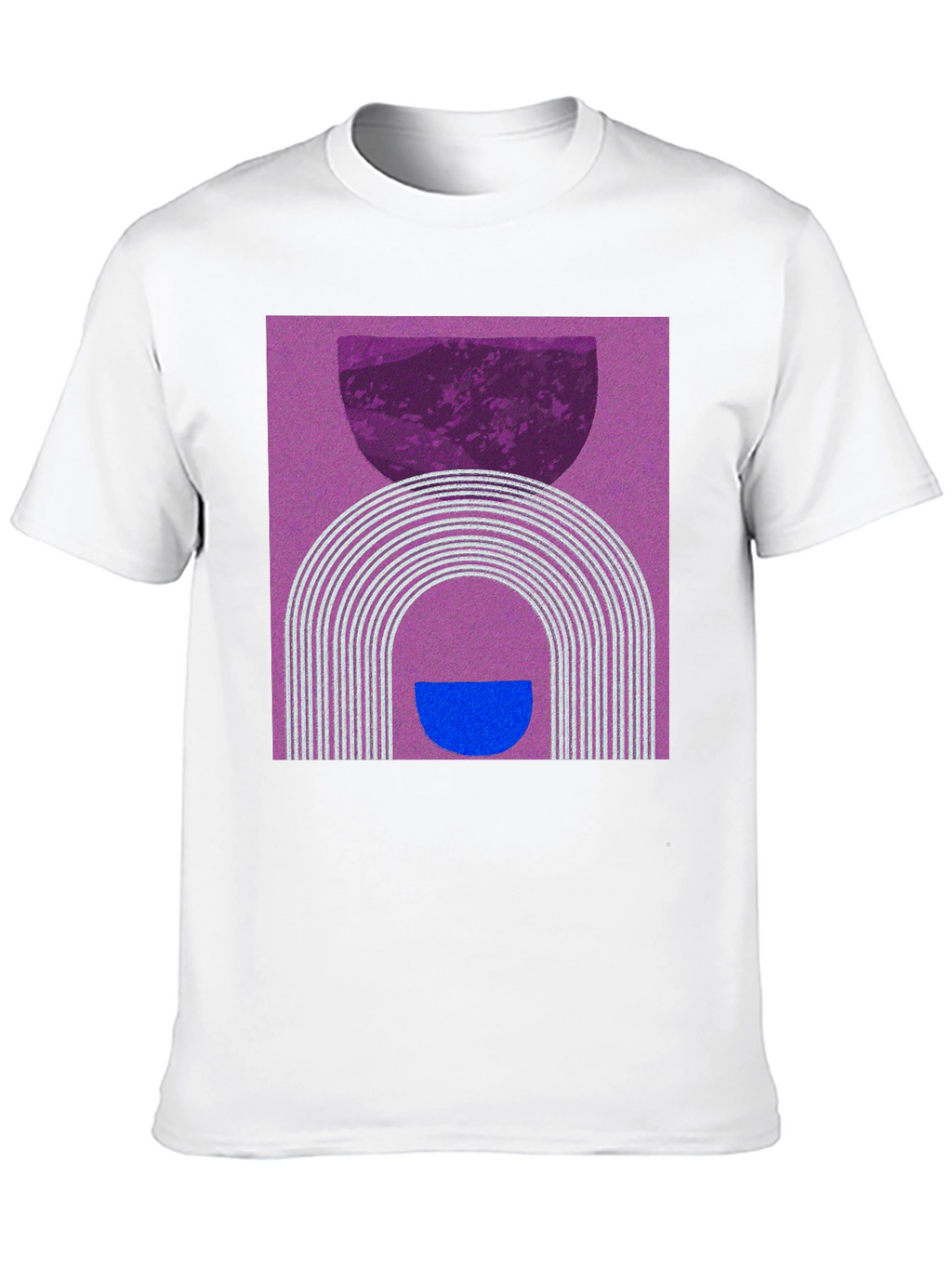 Abstract Graphic T-Shirt - Modern Artistic Design