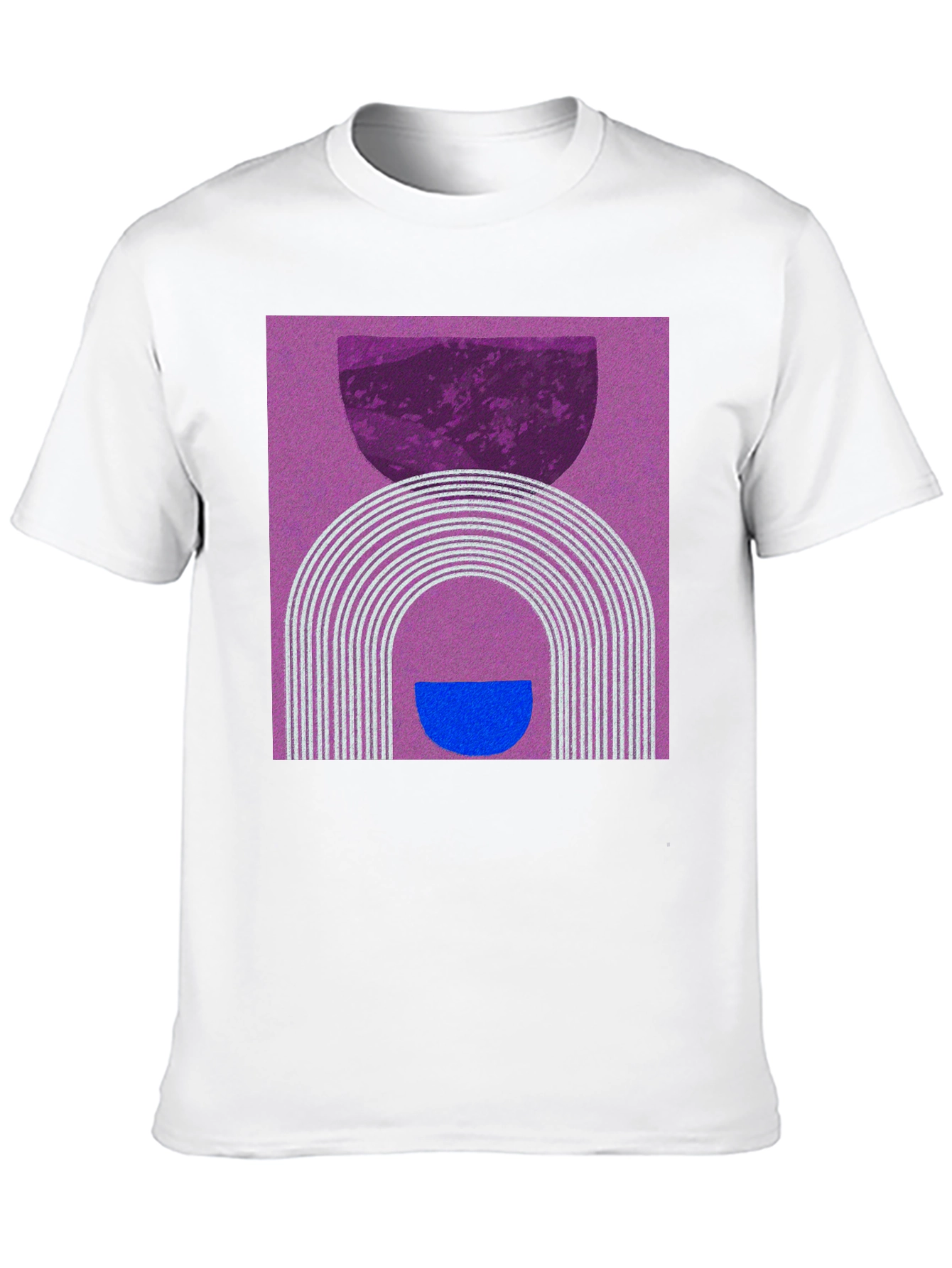 Abstract Graphic T-Shirt - Modern Artistic Design