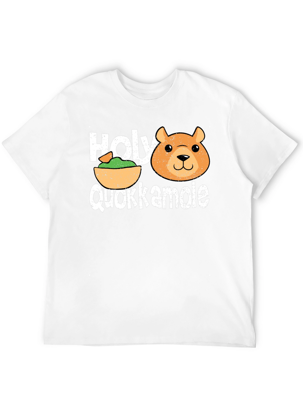 Holy Quokkamole T-Shirt: Funny Guacamole & Quokka Tee