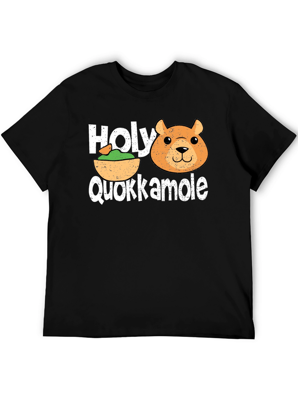Holy Quokkamole T-Shirt: Funny Guacamole & Quokka Tee