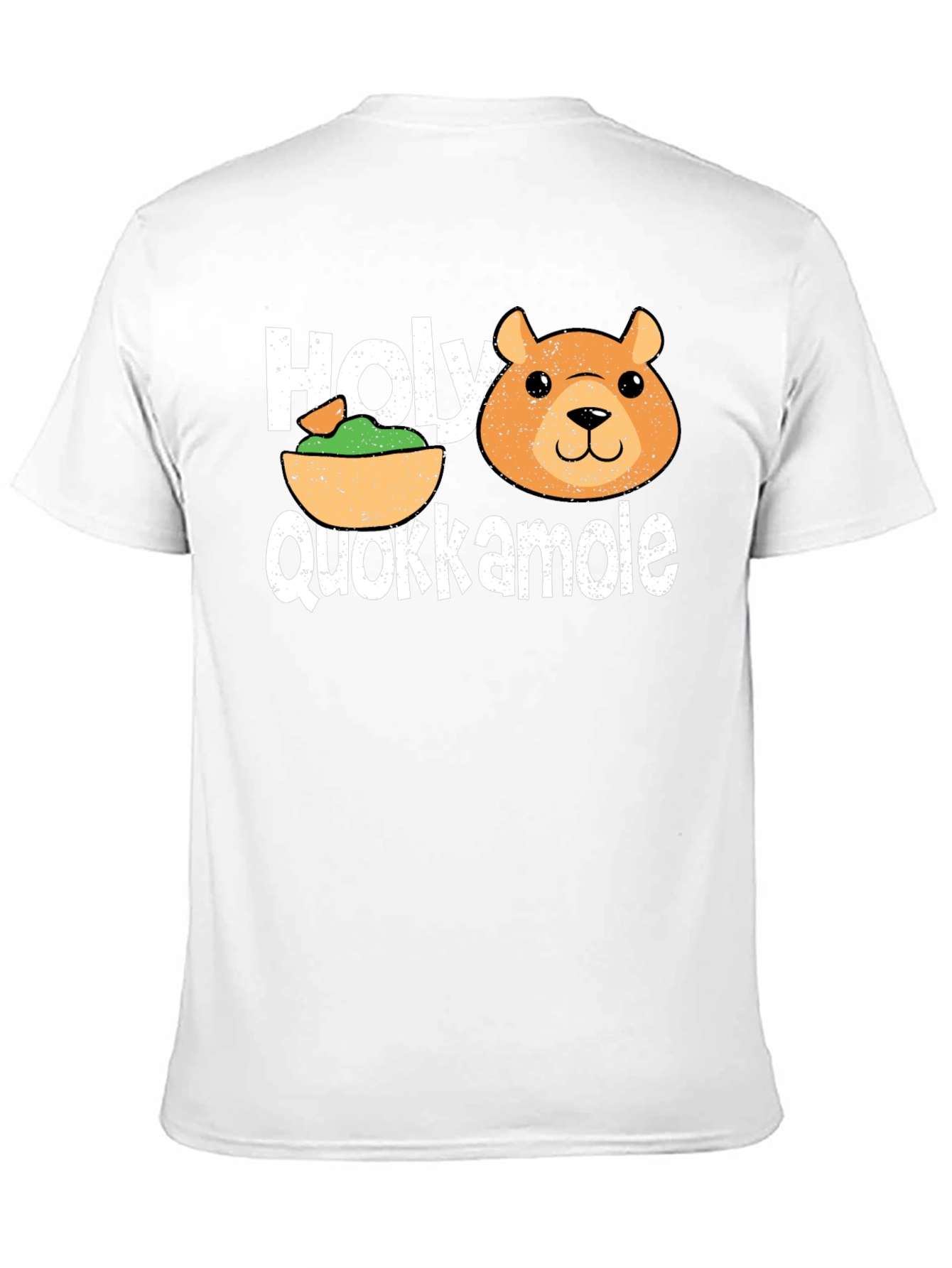 Holy Quokkamole T-Shirt: Funny Guacamole & Quokka Tee