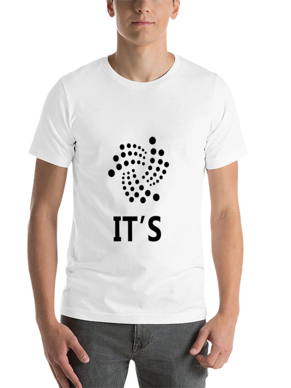 Iota Crypto Black T-Shirt for Men
