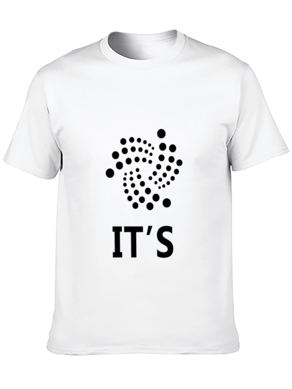 Iota Crypto Black T-Shirt for Men