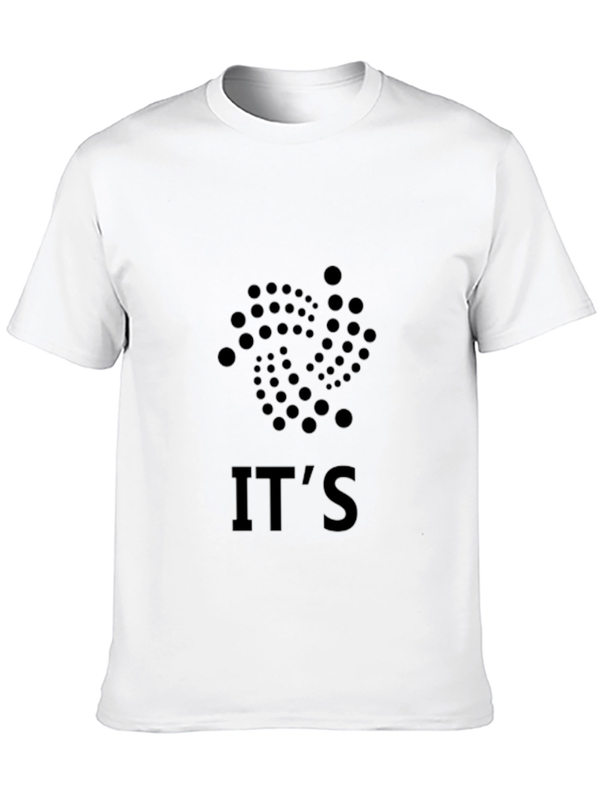 Iota Crypto Black T-Shirt for Men