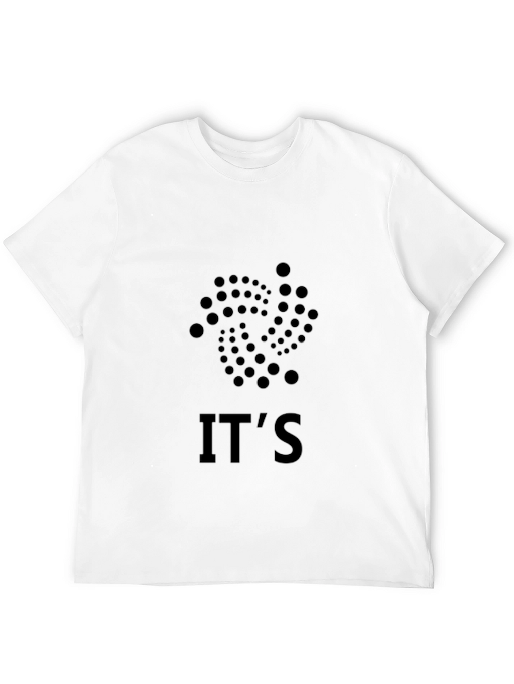 Iota Crypto Black T-Shirt for Men