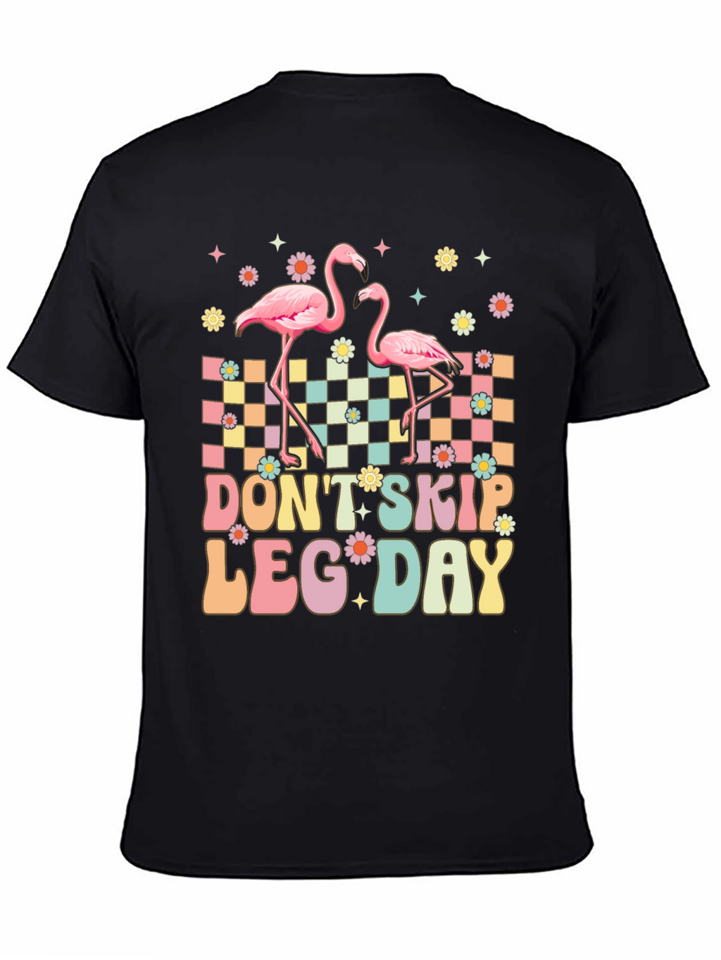 Flamingo Leg Day Graphic Tee