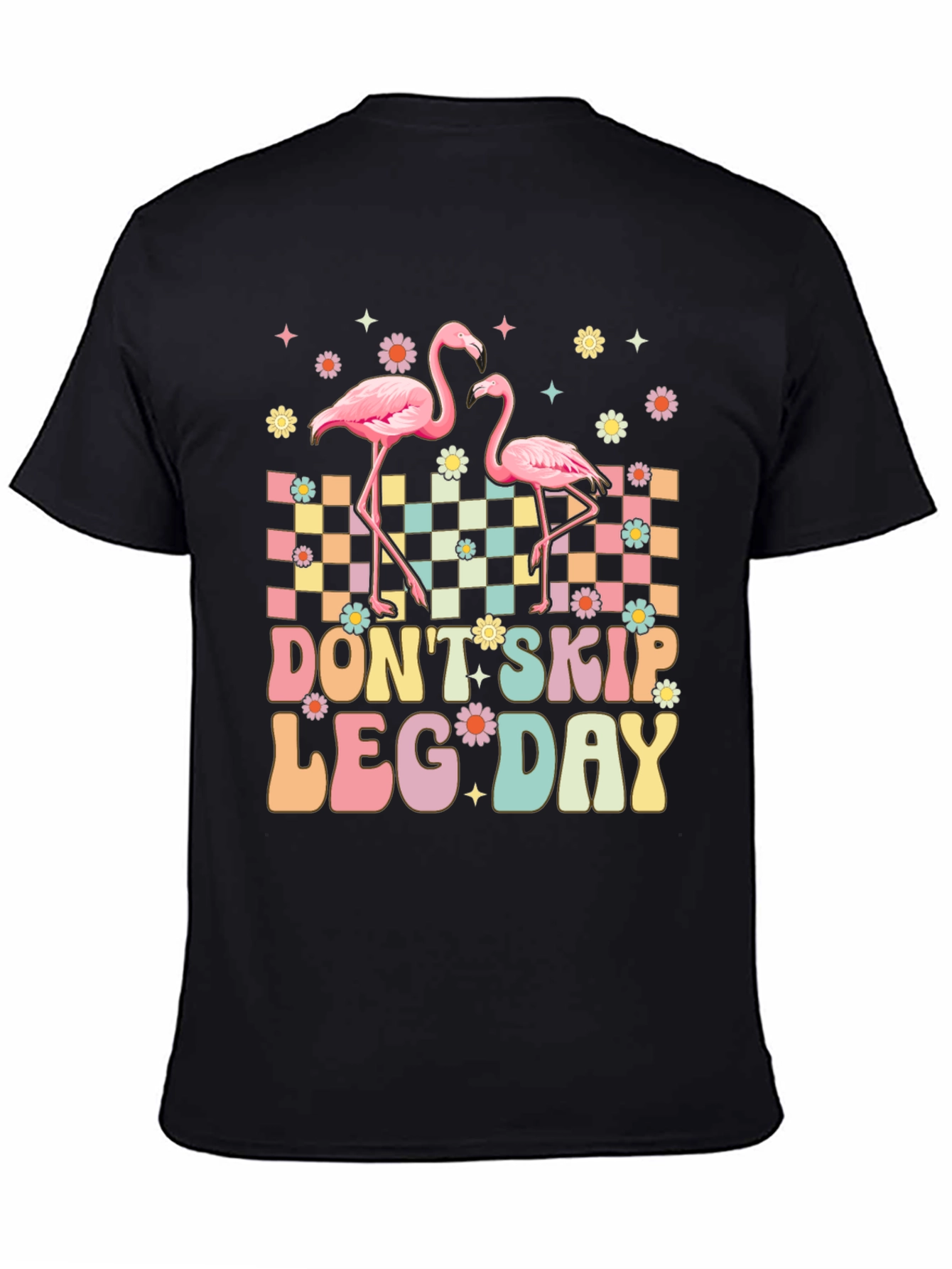 Flamingo Leg Day Graphic Tee