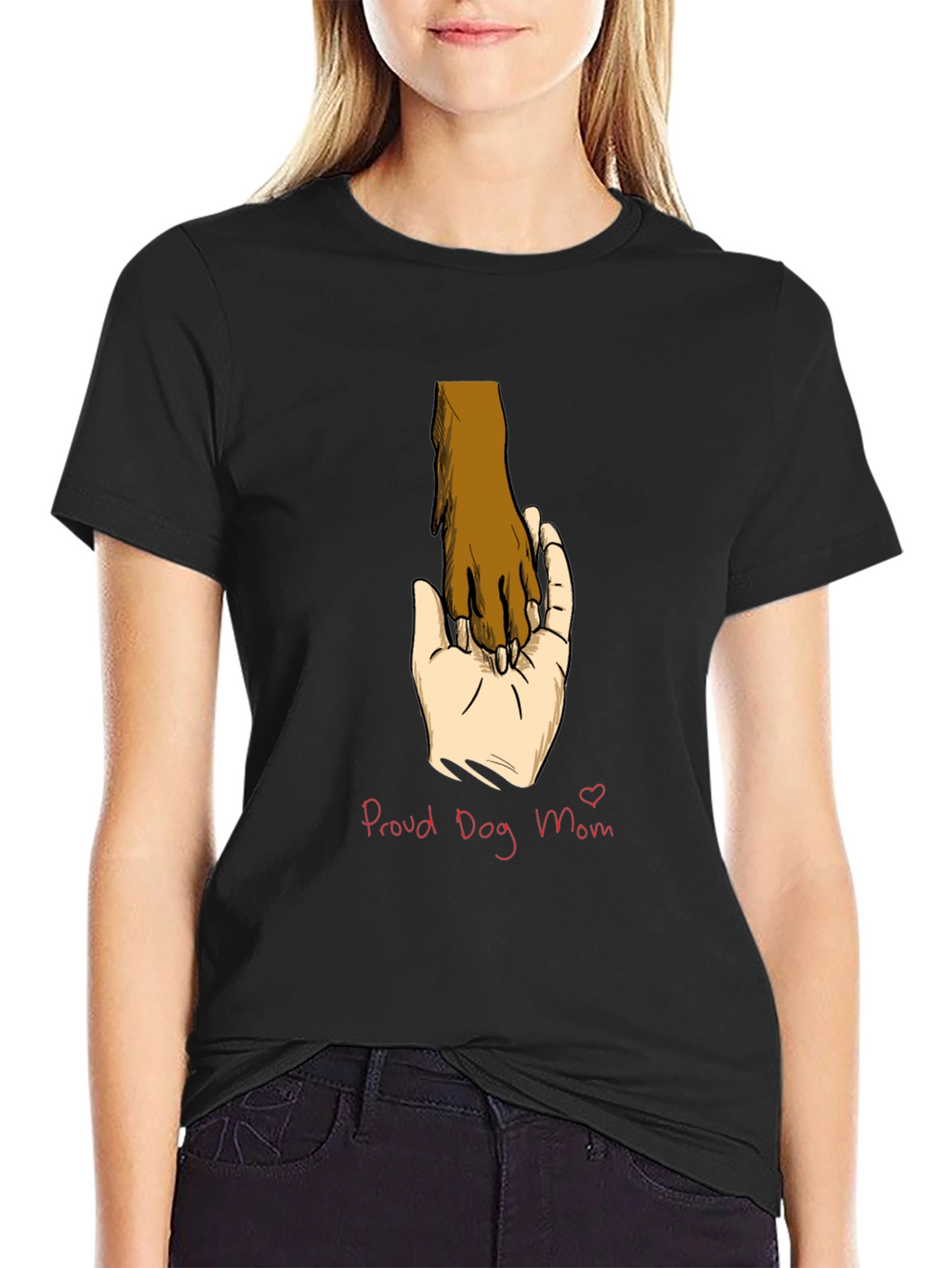 Proud Dog Mom Graphic Tee